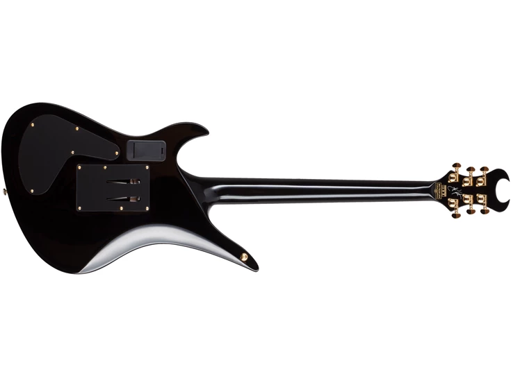SCHECTER SC1742 Signature Synyster Custom FR S, Gloss Black/Gold Stripes