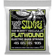 ERNIE BALL CEB 2818 Sets - Regular Slinky Flatwound Short Scale 50-105