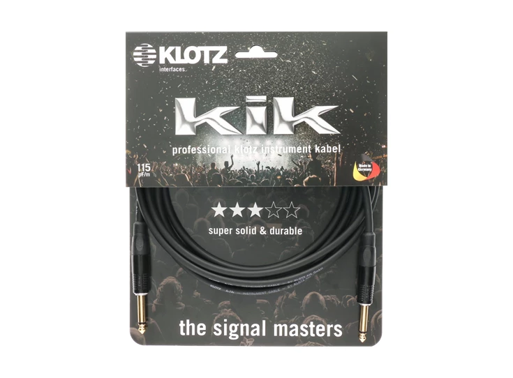 KLOTZ KIKKG3.0PPSW KIK Instrument Cable BK