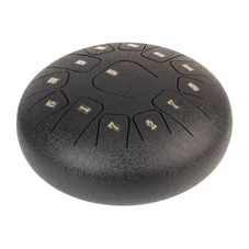 HAYMAN HTD1213/BK Stalen Tongdrum 12" Zwart