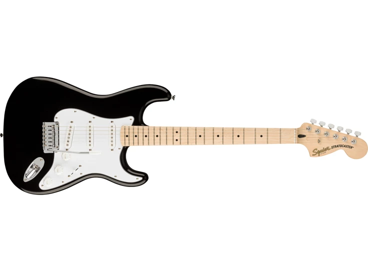 SQUIER Affinity Series™ Stratocaster®, Maple Fingerboard, White Pickguard, Black