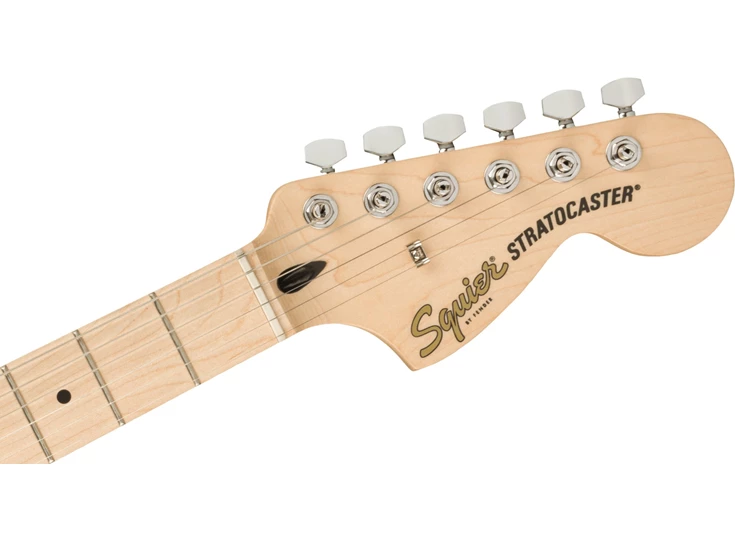 SQUIER Affinity Series™ Stratocaster®, Maple Fingerboard, White Pickguard, Black