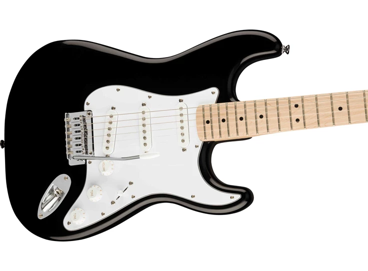 SQUIER Affinity Series™ Stratocaster®, Maple Fingerboard, White Pickguard, Black