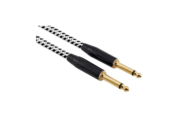 RED'S MUSIC GCF1250BW 5.0m Jack-Jack Instrument Cable