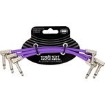 ERNIE BALL EEB 6452 CABLE 15cm – Pack of 3 Purple